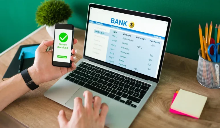 Bank statement online banking